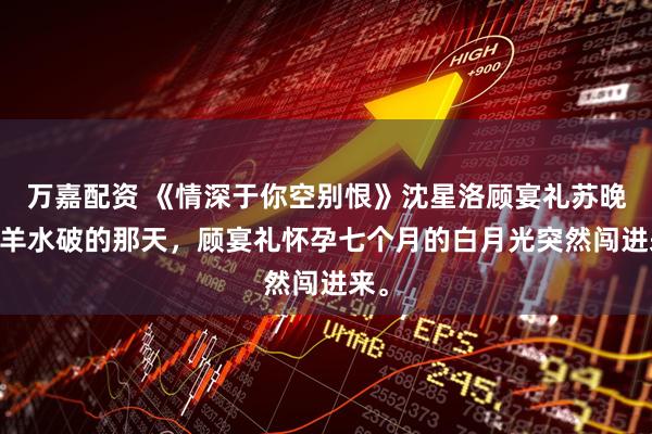 万嘉配资 《情深于你空别恨》沈星洛顾宴礼苏晚怡 羊水破的那天，顾宴礼怀孕七个月的白月光突然闯进来。